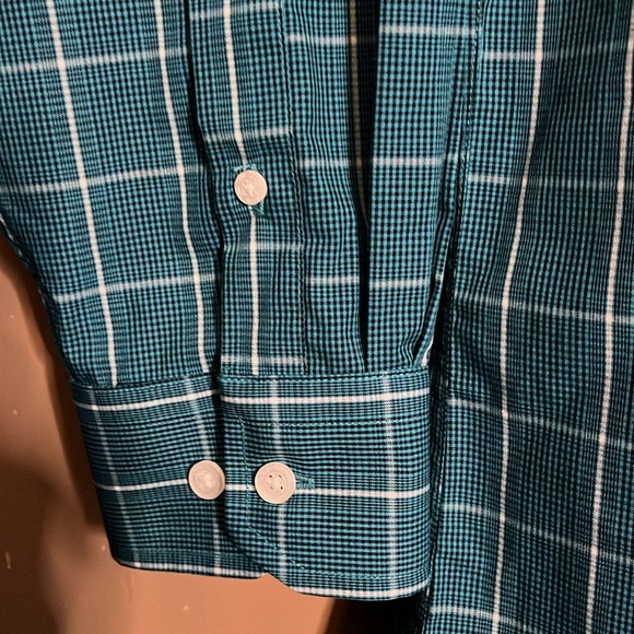 NWT designer dress shirt long button down shirt B8 - Picture 2 of 6